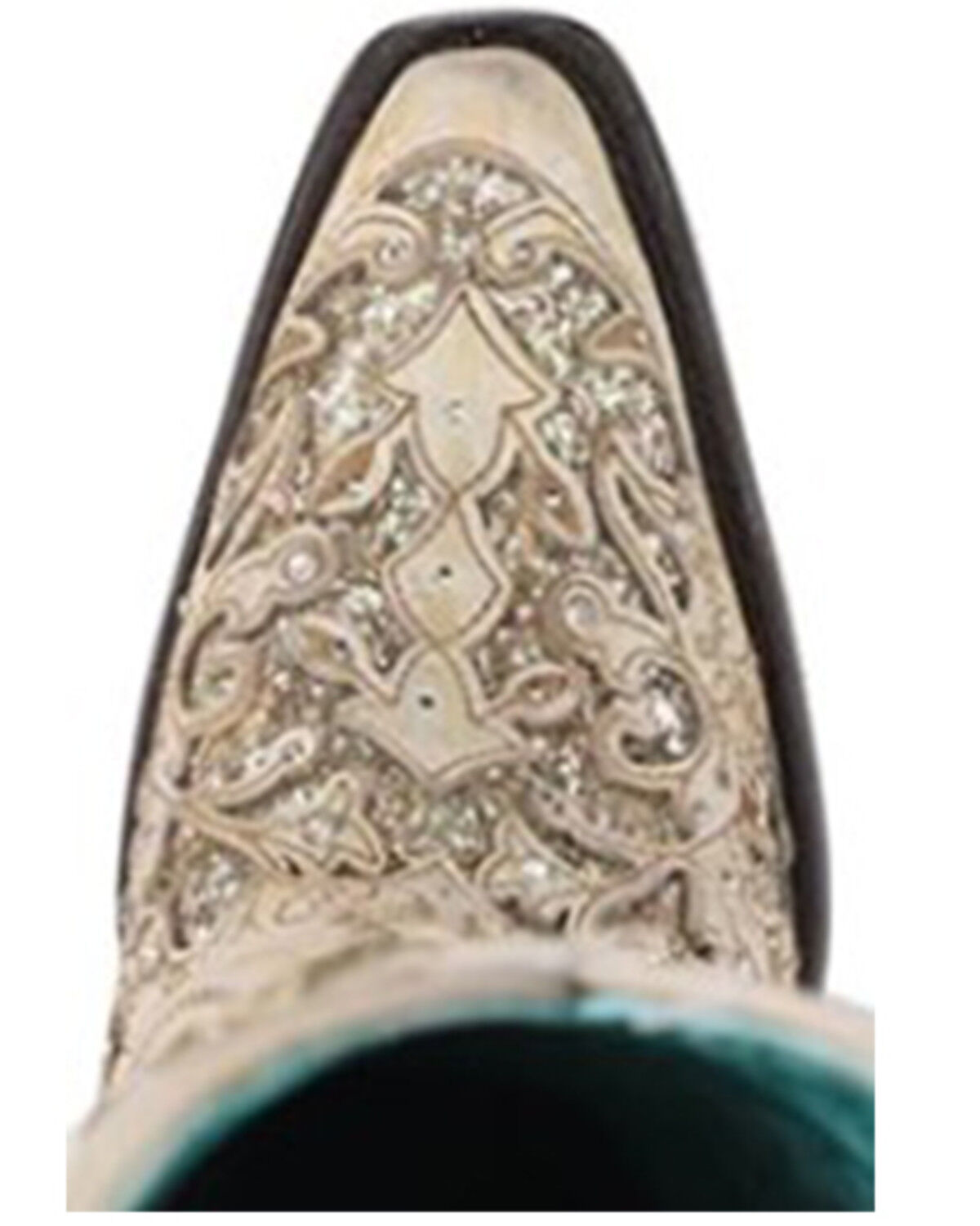 Image #4 - Corral Women's Inlay Western Boots - Snip Toe, White, hi-res