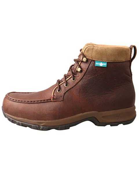 Twisted X Men's Waterproof Work Hiker Boots - Composite Toe, Dark Brown, hi-res