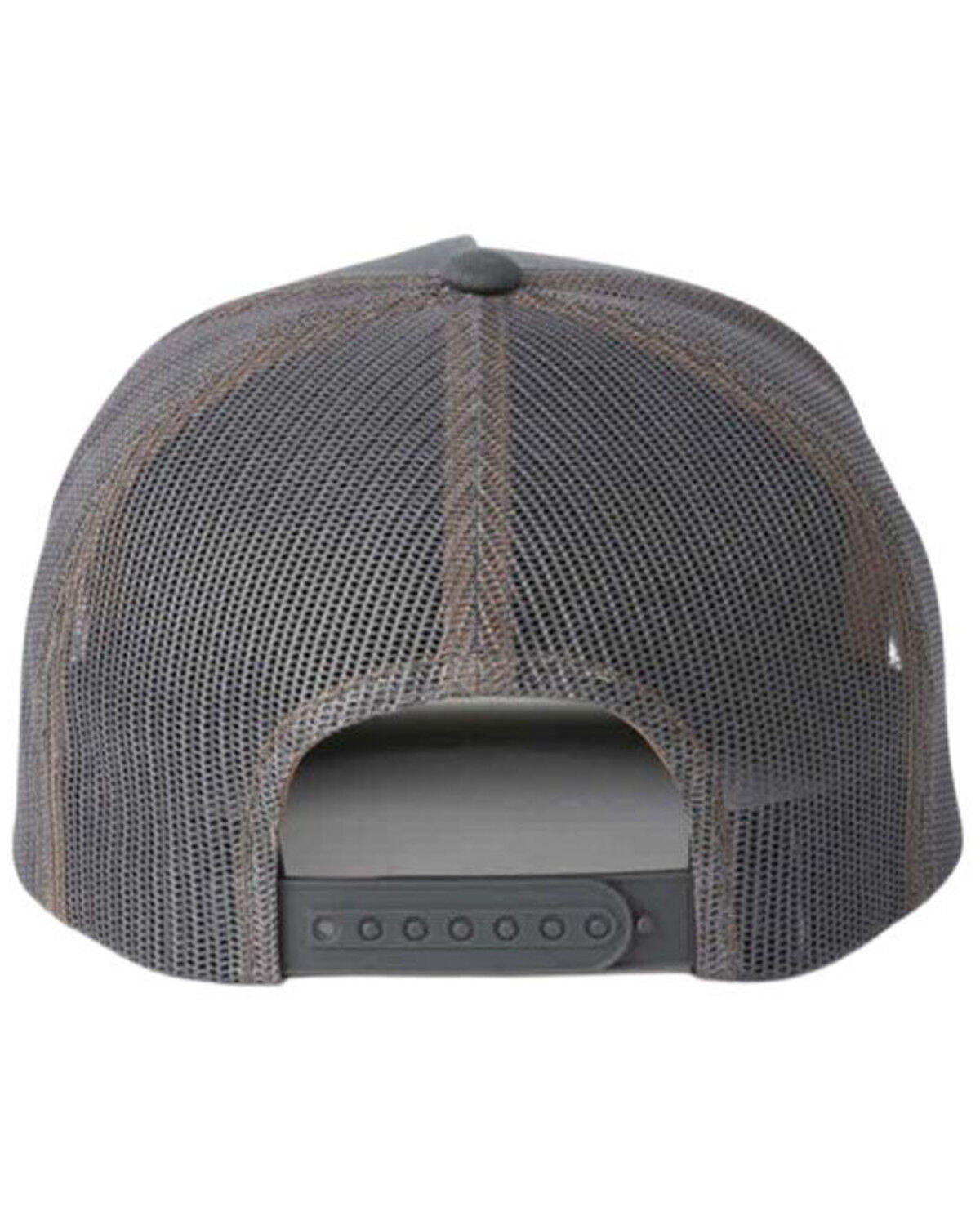 Image #2 - Cinch Men's Western Patch Ball Cap, Grey, hi-res