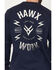 Image #4 - Hawx Men's FR Built Tough Long Sleeve Graphic Work T-Shirt, Dark Blue, hi-res