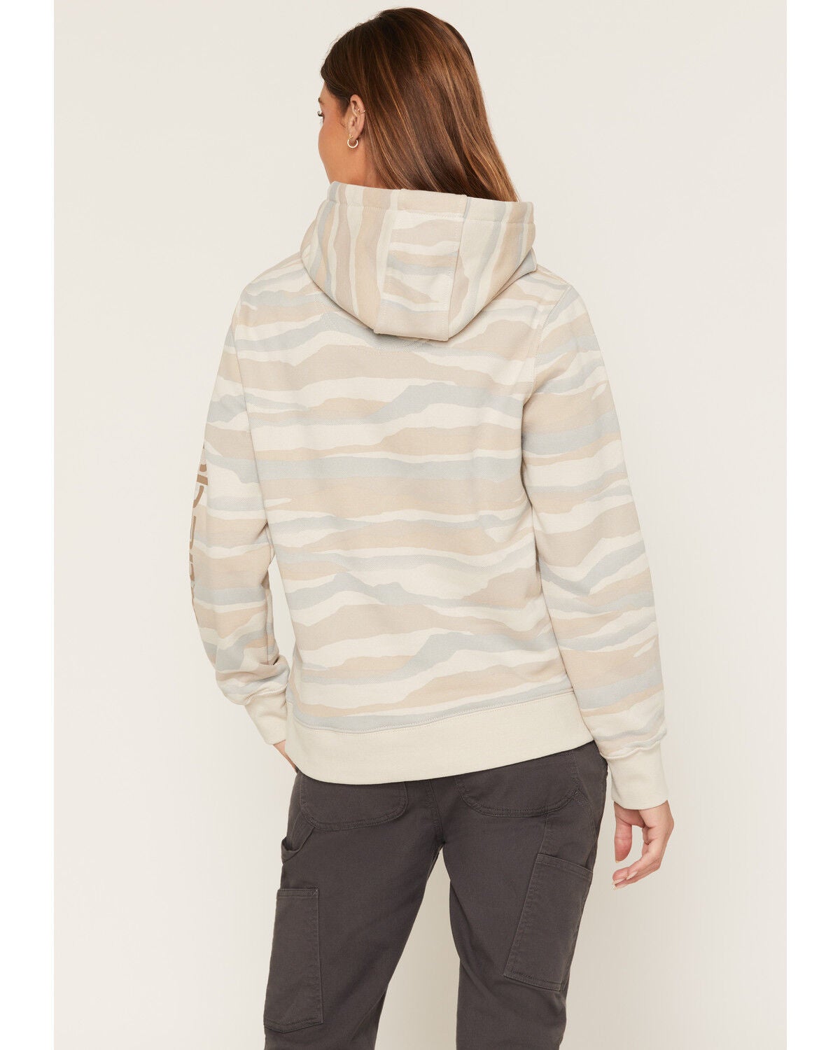 Image #4 - Carhartt Women's Marquette Camo Print Hoodie, Multi, hi-res