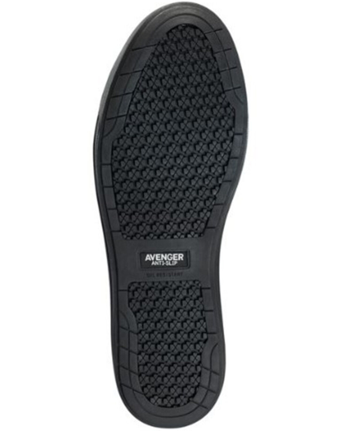 Image #7 - Avenger Men's Blade 8 Eye Lace-Up Work Shoe - Alloy Toe, Black, hi-res