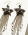 Image #2 - Idyllwind Women's Star Fringe Emerson Earrings, Silver, hi-res