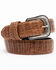 Image #1 - Cody James Men's Brown Hornback Caiman Exotic Belt , Brown, hi-res