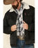 Image #4 - Cinch Men's Charcoal Corduroy Sherpa Trucker Jacket , , hi-res