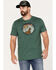 Image #1 - Brothers and Sons Men's Appalachian Trail National Park Graphic T-Shirt , Forest Green, hi-res