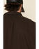 Image #5 - Carhartt Men's Dark Brown Washed Duck Sherpa Lined Work Coat - Tall , Dark Brown, hi-res