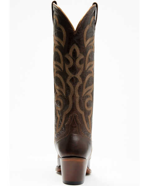 Image #5 - Shyanne Women's High Desert Western Boots - Snip Toe, Brown, hi-res