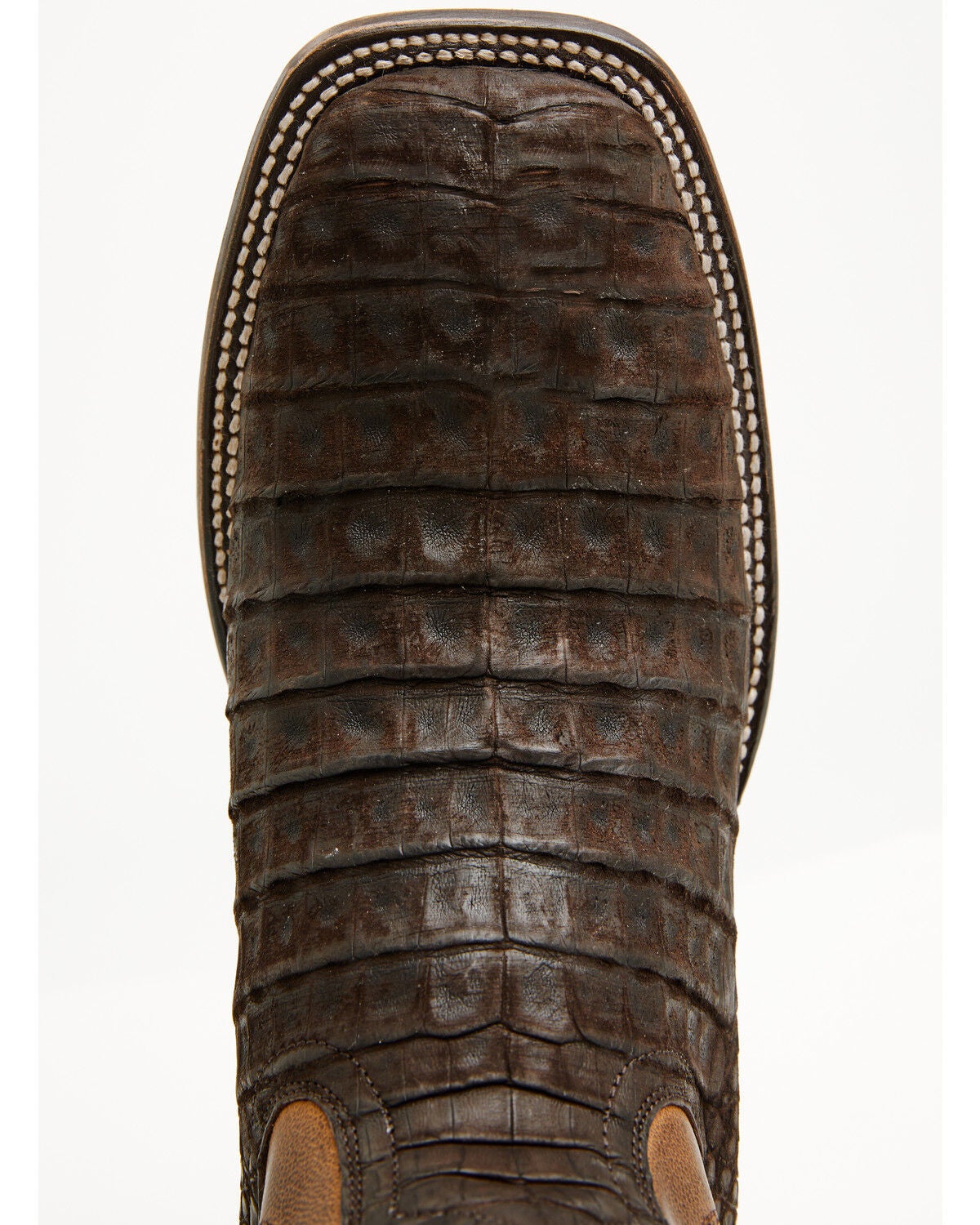 Image #6 - Cody James Black 1978&reg; Men's The Hayward Exotic Caiman Belly Western Boots - Broad Square Toe, Brown, hi-res