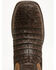 Image #6 - Cody James Black 1978&reg; Men's The Hayward Exotic Caiman Belly Western Boots - Broad Square Toe, Brown, hi-res