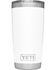 Image #1 - YETI Rambler® MagSlider™ Lid 20oz Tumbler, White, hi-res