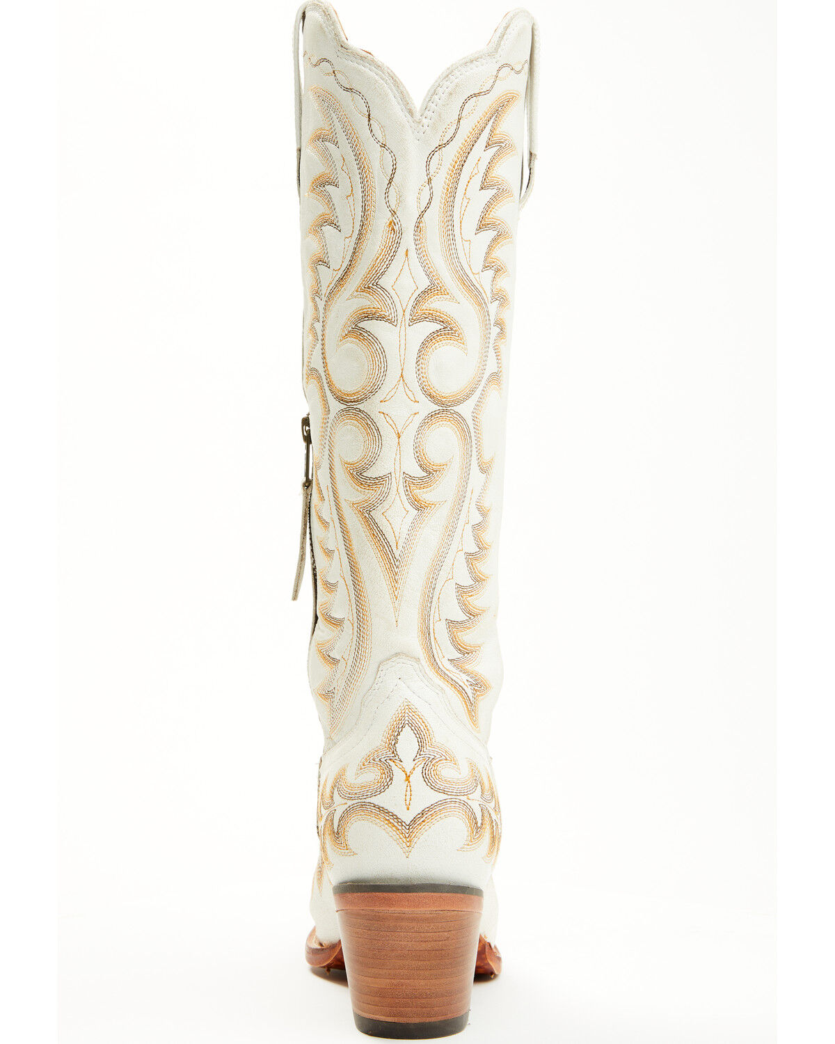 Image #5 - Durango Women's Crush Tall Western Boots - Snip Toe, Ivory, hi-res