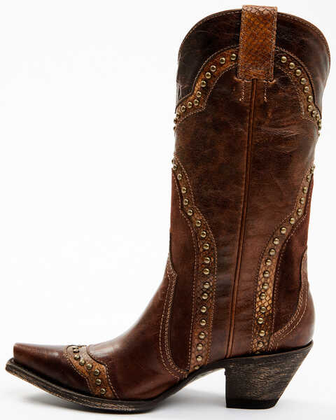 Image #3 - Idyllwind Women's Whirl Western Boot - Snip Toe , Brown, hi-res
