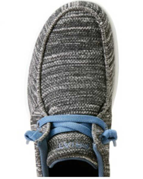 Image #4 - Ariat Men's Hilo Casual Shoes - Moc Toe , Grey, hi-res