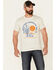 Image #1 - Pendleton Men's Heritage Zion National Park Graphic Short Sleeve T-Shirt  , White, hi-res
