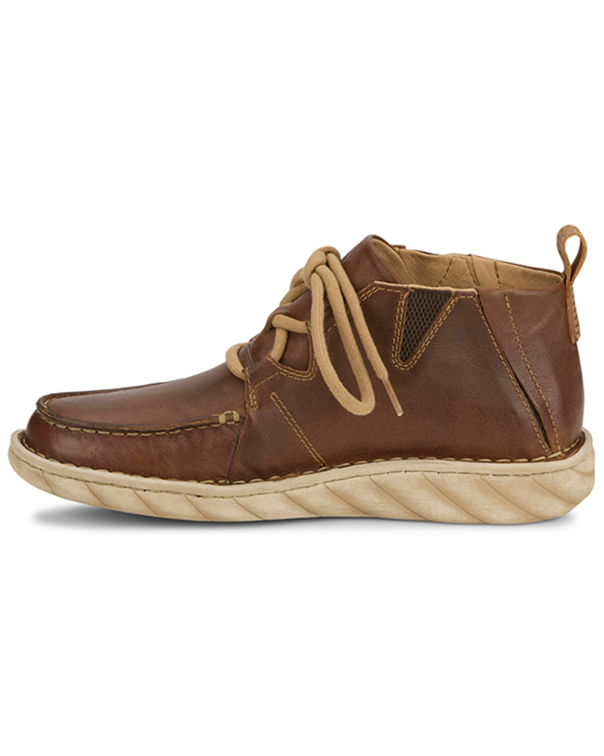 Image #3 - Tony Lama Men's Estancia Lace-Up Chukka Boots - Moc Toe, Brown, hi-res