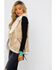 Honey Creek by Scully Women's Beige Faux Fur Vest, Beige/khaki, hi-res