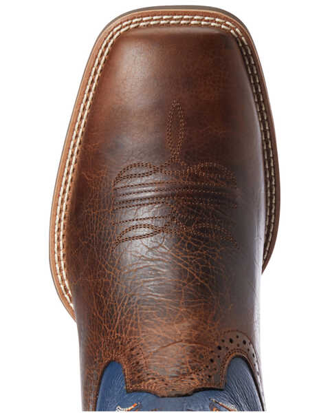 Image #4 - Ariat Men's Sport Knockout Western Performance Boots - Broad Square Toe, Dark Brown, hi-res