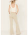 Image #3 - Shyanne Women's Moonstruck High Rise Pull On Super Flare Jeans, Grey, hi-res
