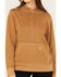 Image #3 - Carhartt Women's Relaxed Fit Midweight Hoodie, Tan, hi-res
