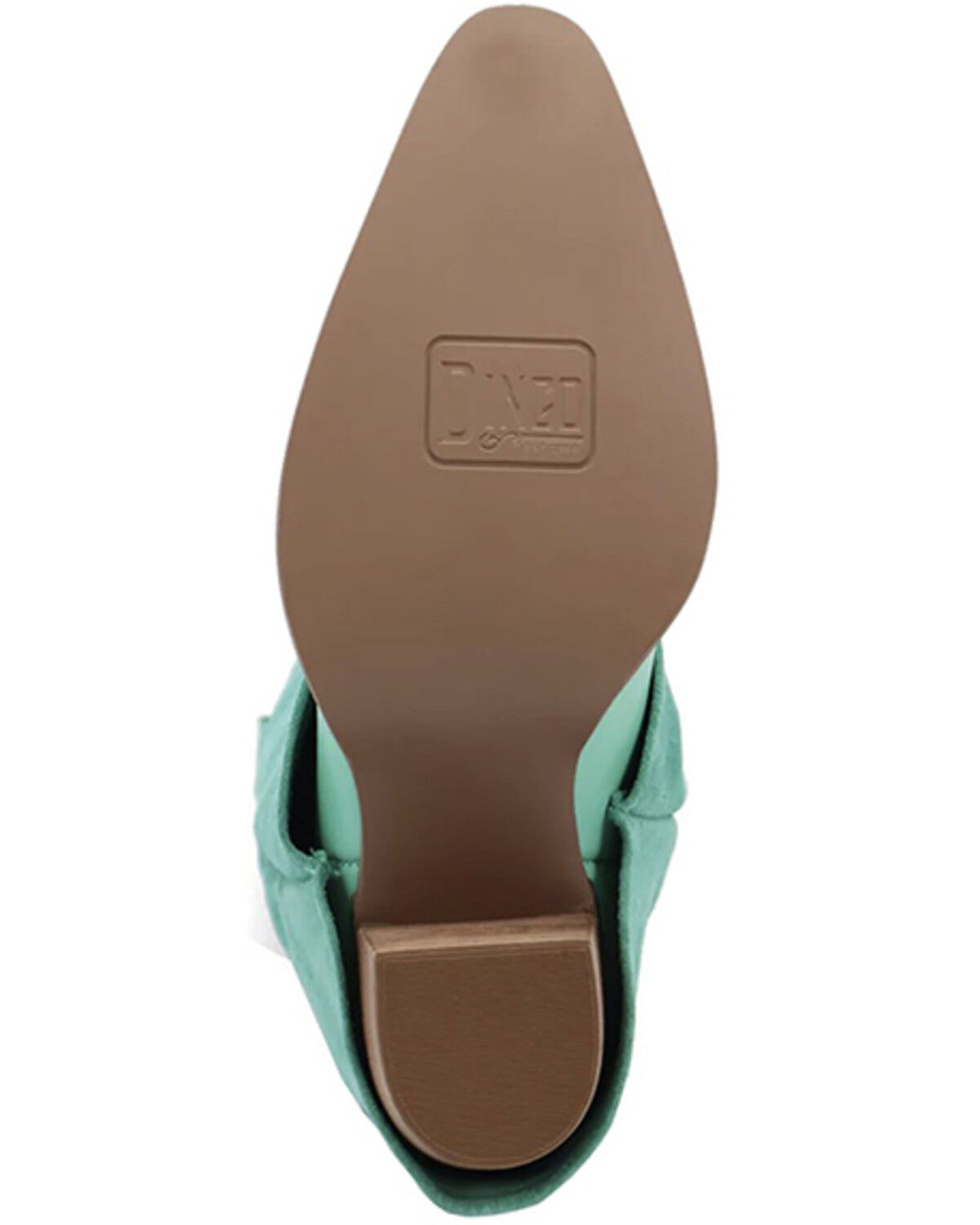 Image #5 - Dingo Women's Wild Horses Tall Western Boots - Snip Toe, Green, hi-res
