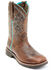 Image #1 - RANK 45® Women's Xero Gravity Zenith Western Performance Boots - Broad Square Toe, Brown, hi-res
