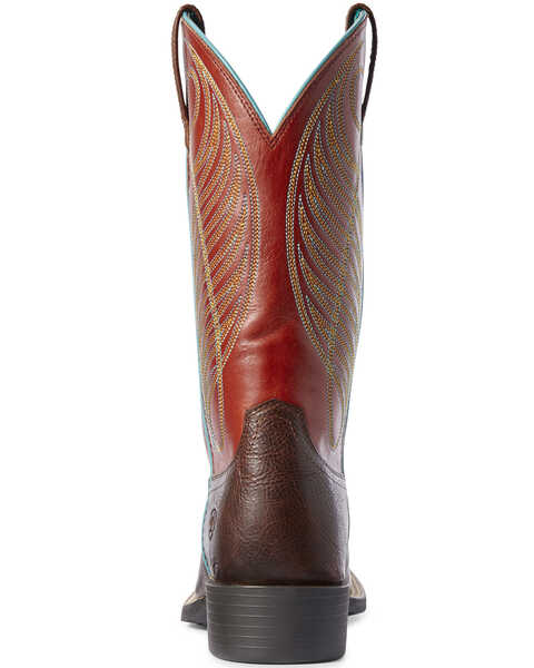 Image #3 - Ariat Women's Round Up Western Performance Boots - Broad Square Toe, , hi-res
