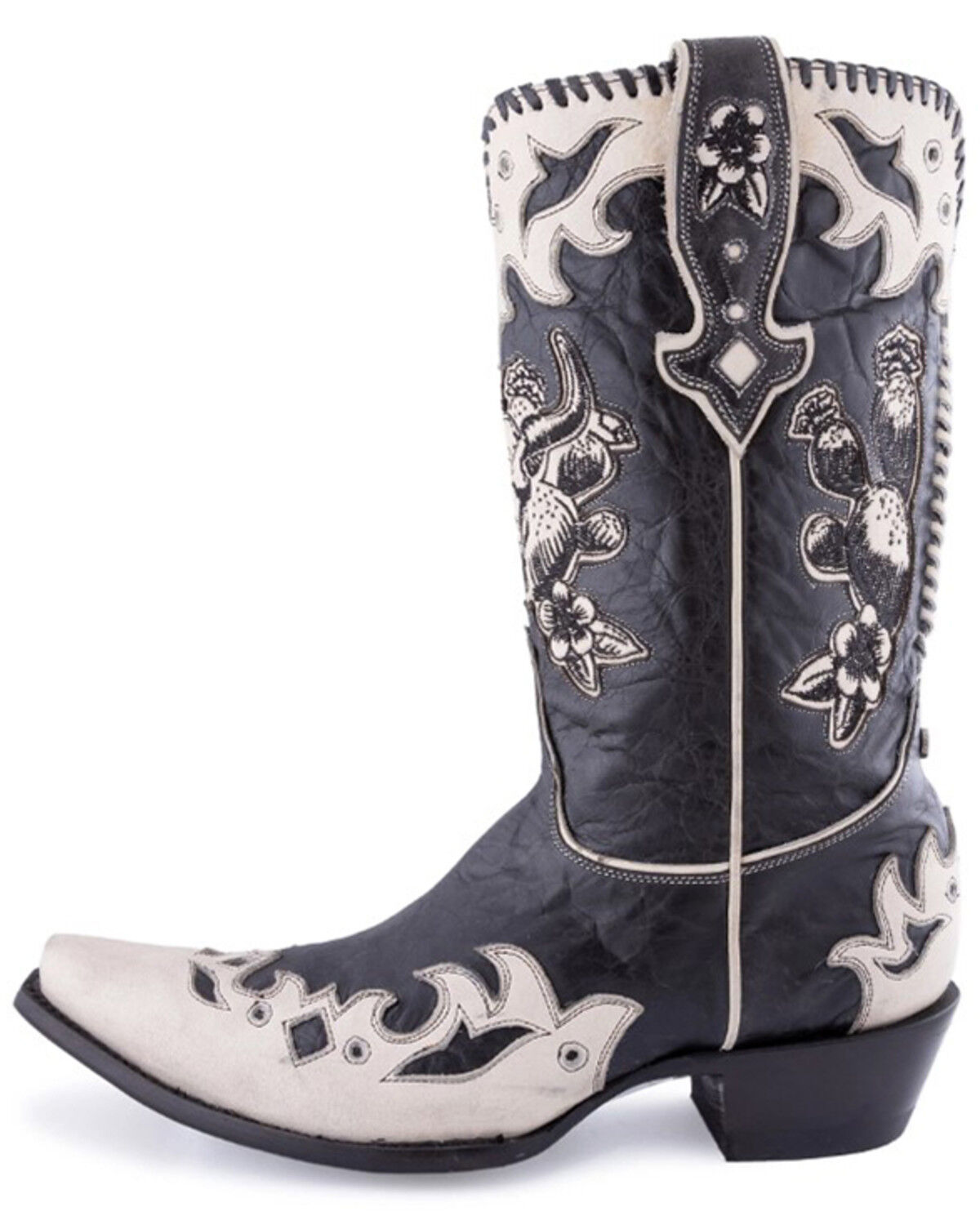 Image #3 - Double D Ranch Women's Dead or Alive Western Boots - Snip Toe, Black, hi-res