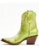 Image #3 - Idyllwind Women's Envy Metallic Fashion Leather Western Booties - Round Toe, Green, hi-res