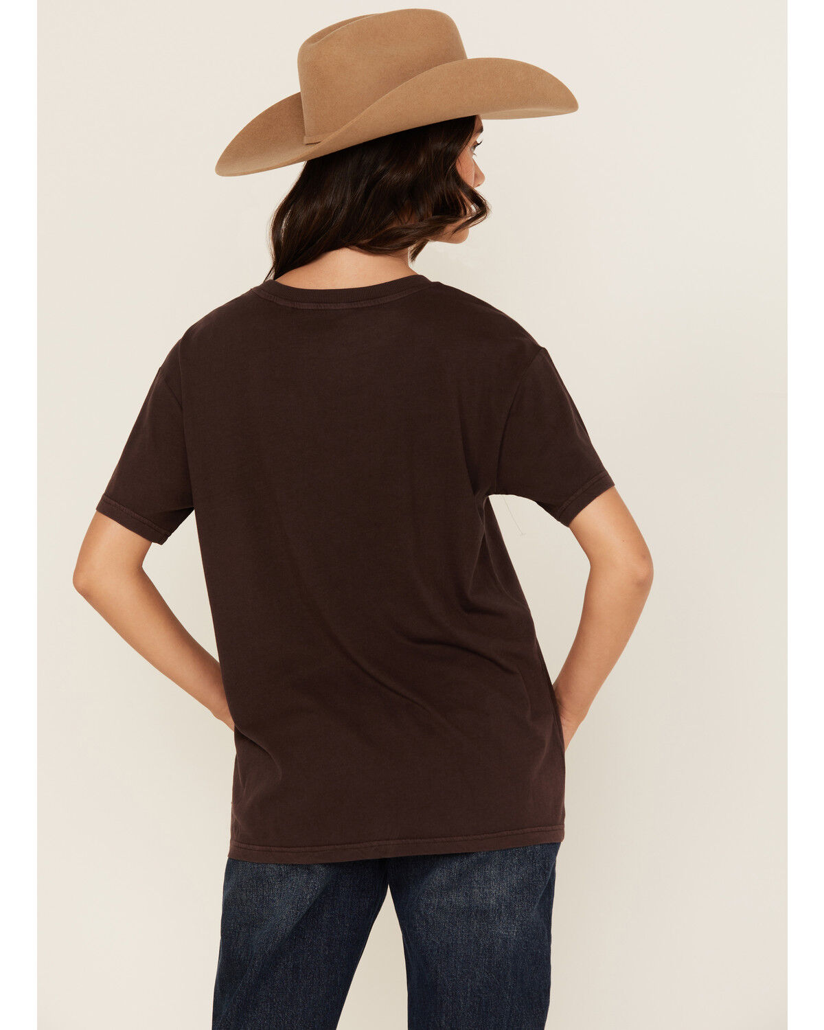 Image #4 - Shyanne Women's Hold Your Horses Short Sleeve Graphic Tee, Chocolate, hi-res