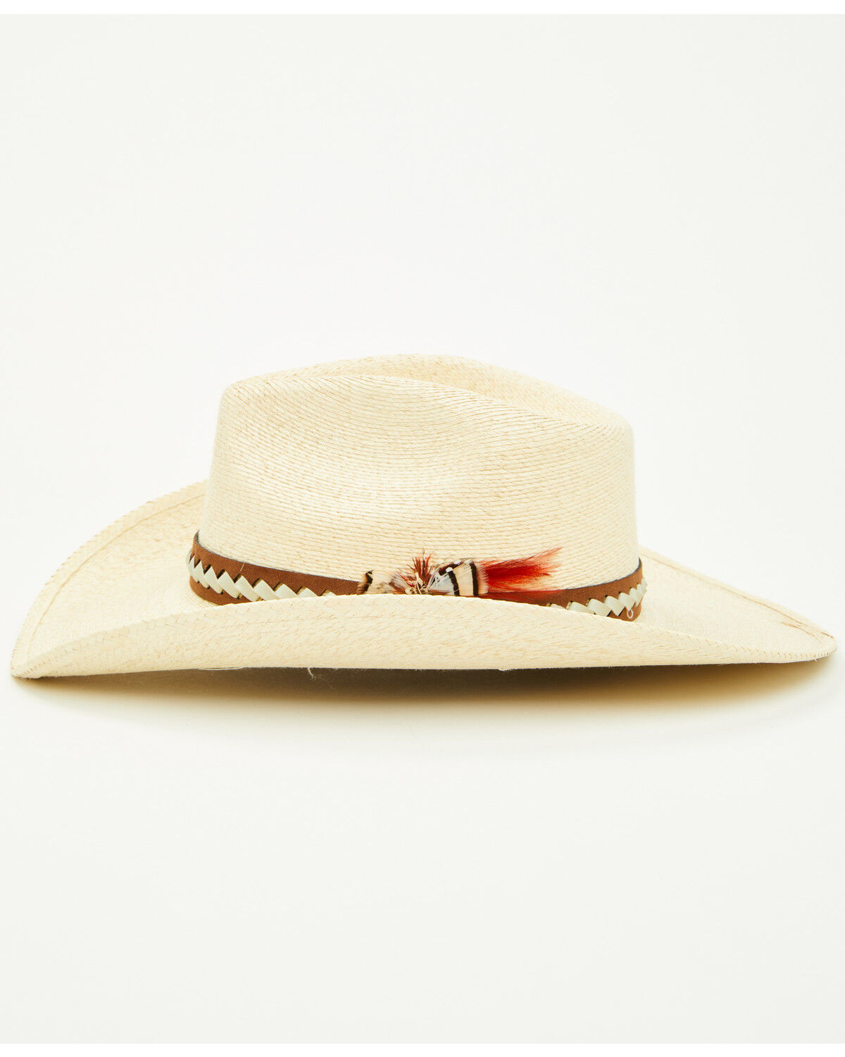 Image #3 - Charlie 1 Horse X Lainey Wilson Women's Road Runner Straw Cowboy Hat, Natural, hi-res