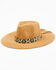 Image #1 - Nikki Beach Women's Straw Rancher Hat , Brown, hi-res
