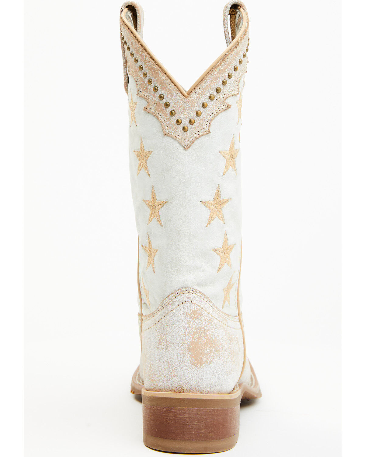 Image #5 - Laredo Women's Early Star 11" Studded Western Performance Boots - Broad Square Toe, , hi-res