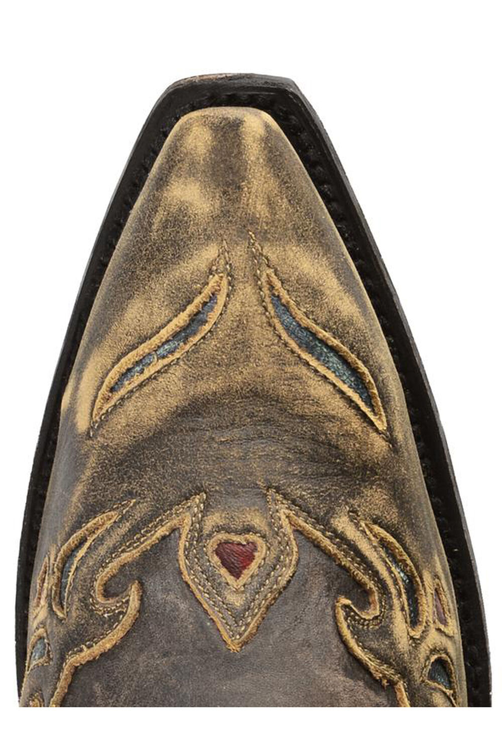 Image #6 - Dan Post Women's Blue Bird Wingtip Western Boots - Snip Toe, Copper, hi-res
