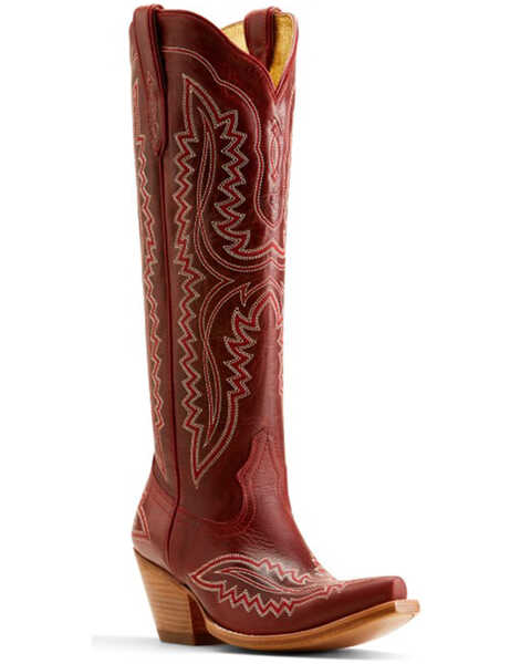 Ariat Women's Casanova Tall Western Boots - Snip Toe , Red, hi-res