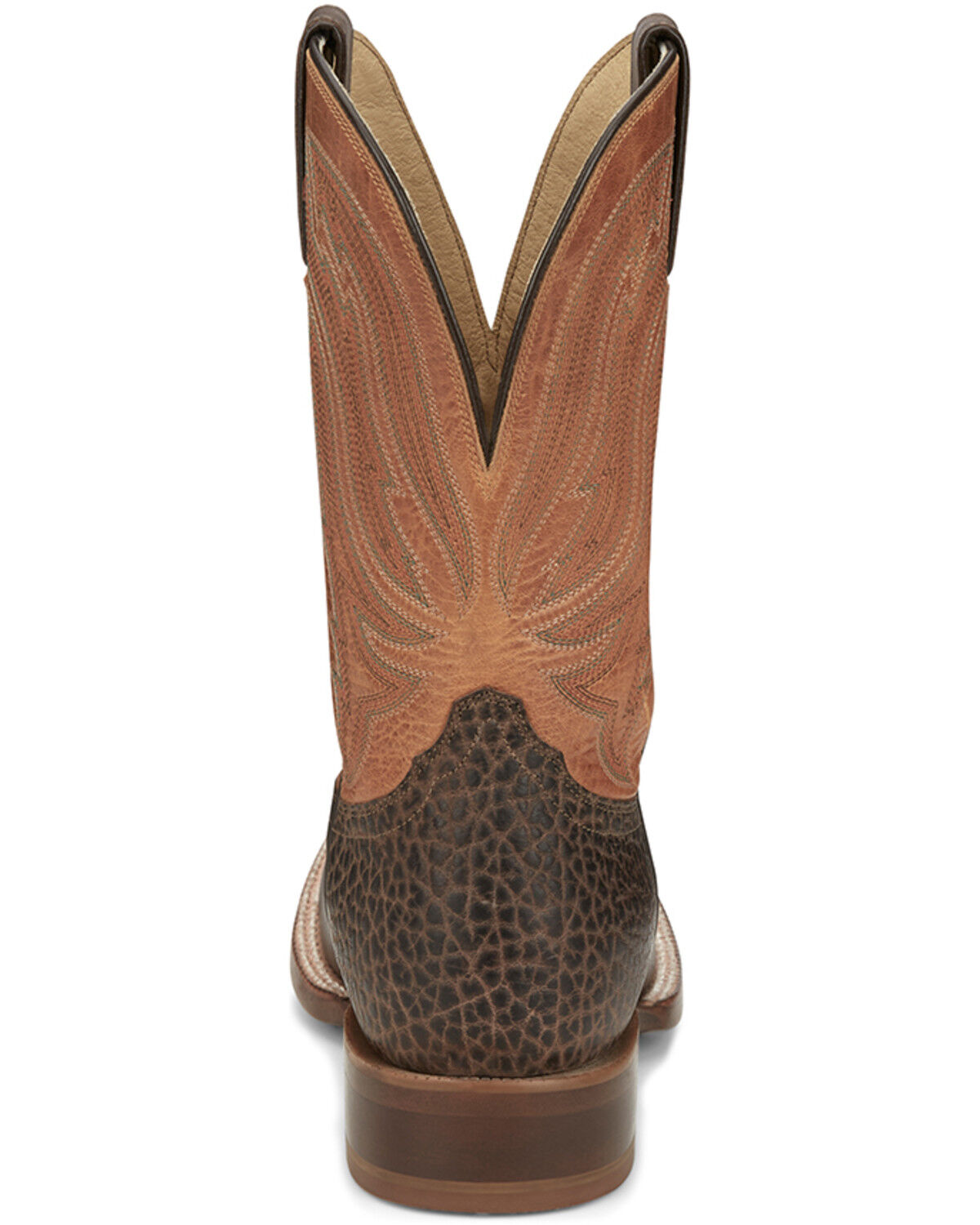 Image #5 - Tony Lama Men's Arena Asher Western Boots - Broad Square Toe, Brown, hi-res
