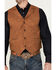 Image #2 - Cody James Men's Hideout Faux Leather Vest, , hi-res