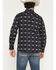 Image #4 - Moonshine Spirit&reg; Men's Indian Wells Southwestern Print Long Sleeve Snap Western Shirt, Navy, hi-res