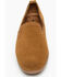 Minnetonka Women's Shay Suede Slip-On Shoes - Round Toe, Brown, hi-res