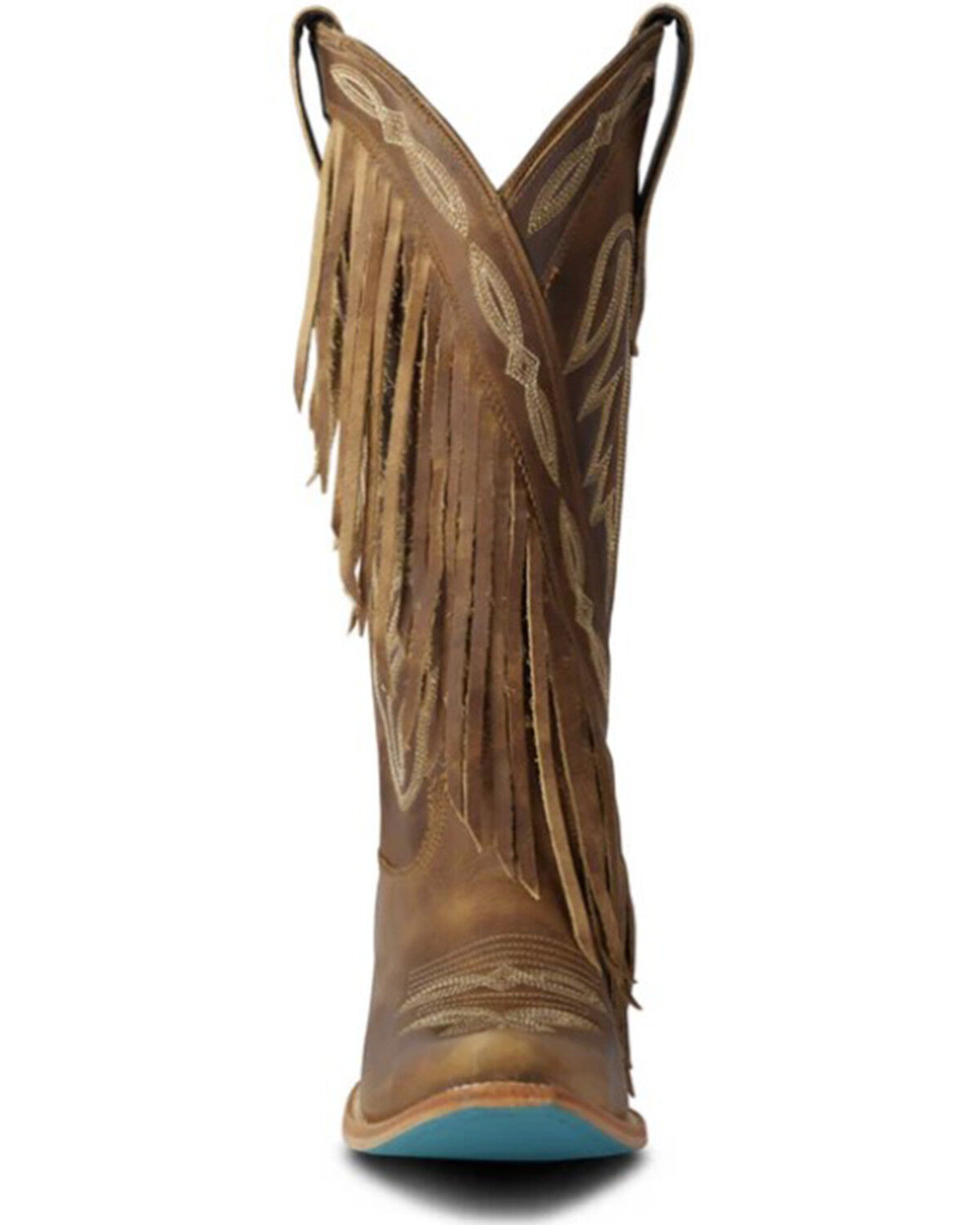 Image #4 - Lane Women's Senita Falls Western Boots - Snip Toe, Brown, hi-res