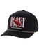 Image #1 - Hooey Men's Wild Ride Trucker Cap, Black, hi-res