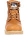 Image #4 - Georgia Boot Men's 6" Barracuda Gold Wedge Work Boots - Soft Toe, Gold, hi-res