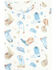 Image #2 - Angel Dear Infant Boys' Cowboy Boots Henley Shortall, White, hi-res