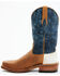 Image #3 - RANK 45® Men's Archer Western Boots - Square Toe, Blue, hi-res
