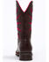 Shyanne Women's Xero Gravity Mesh Panel Western Boots - Square Toe, Brown/pink, hi-res