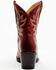 Image #5 - Idyllwind Women's Wheels Western Booties - Pointed Toe, Red, hi-res