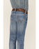 Image #2 - Cody James Little Boys' Jericho Medium Wash Stretch Slim Straight Jeans - Sizes 4-8, Blue, hi-res