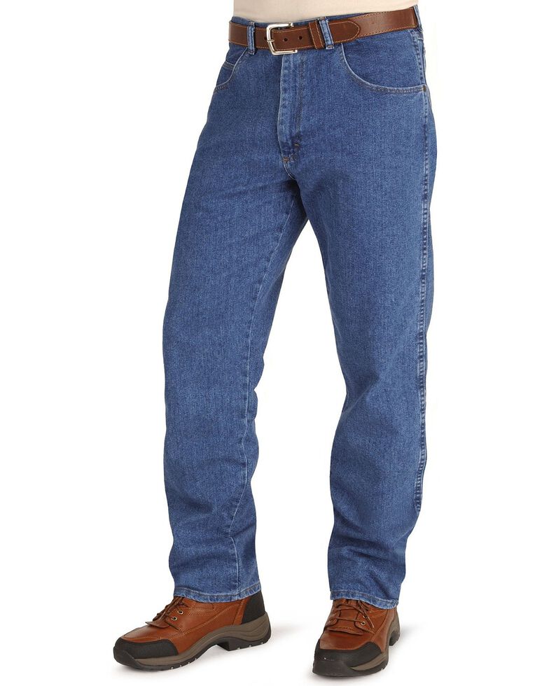 Wrangler jeans - Rugged Wear relaxed fit stretch, Stonewash, hi-res
