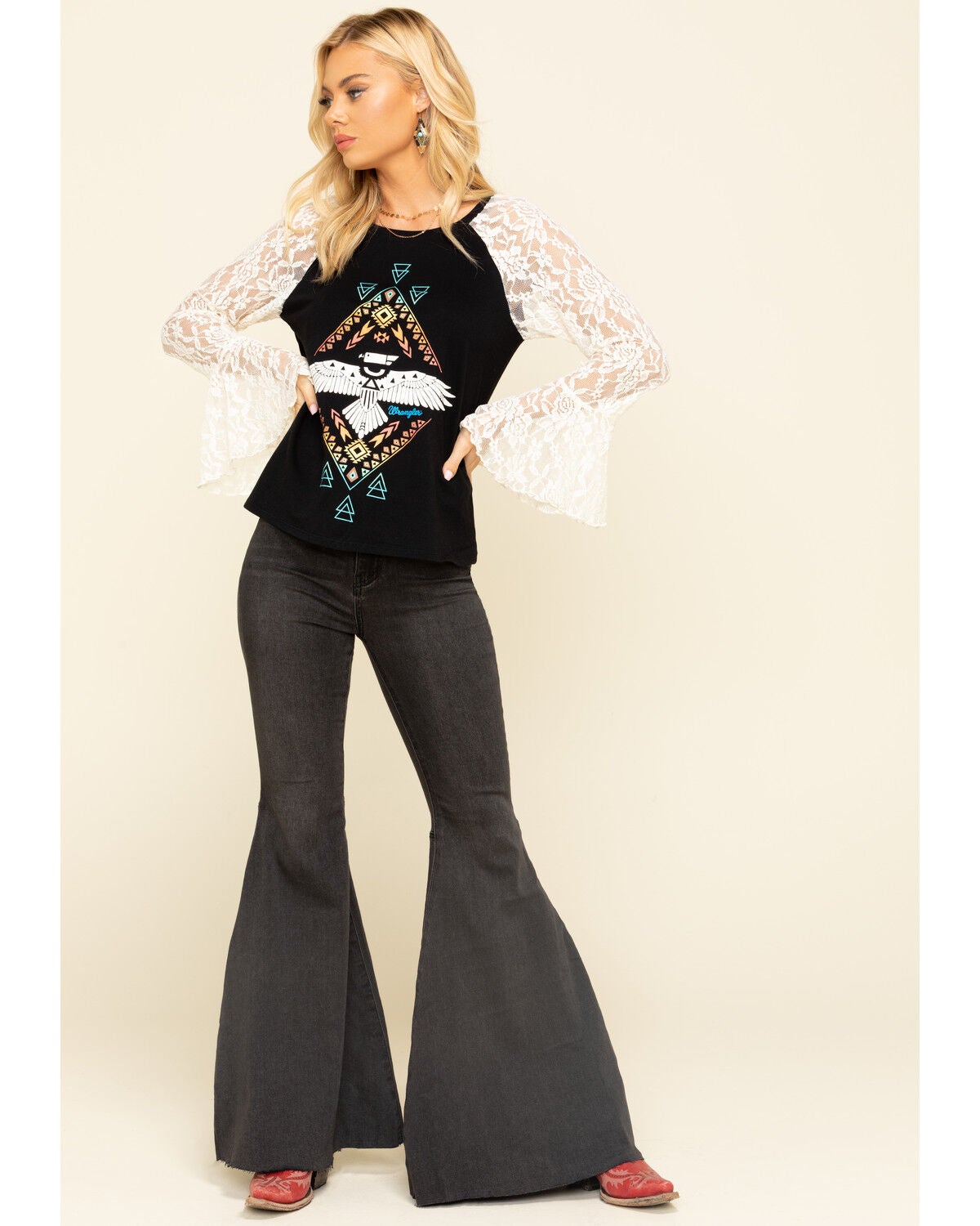 Dark Wash Just Float On Flare Jeans 