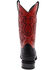 Image #5 - Ferrini Men's Crocodile Print Western Boots - Broad Square Toe, Black, hi-res